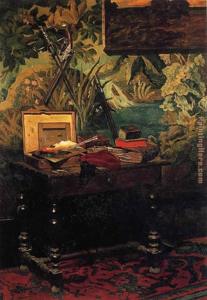 Corner of a Studio painting - Claude Monet Corner of a Studio art painting